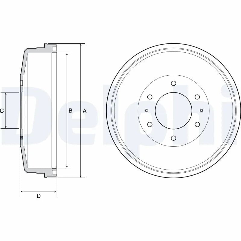 DELPHI BF559 Fren Kampanası 4615A127 uygun fiyat hızlı kargo