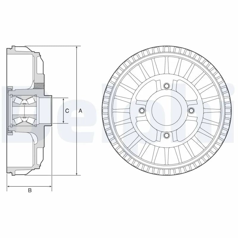 DELPHI BFR621 Fren Kampanası 4154230101 uygun fiyat hızlı kargo