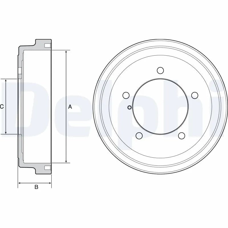 DELPHI BF531 Fren Kampanası 43511 65D10 uygun fiyat hızlı kargo