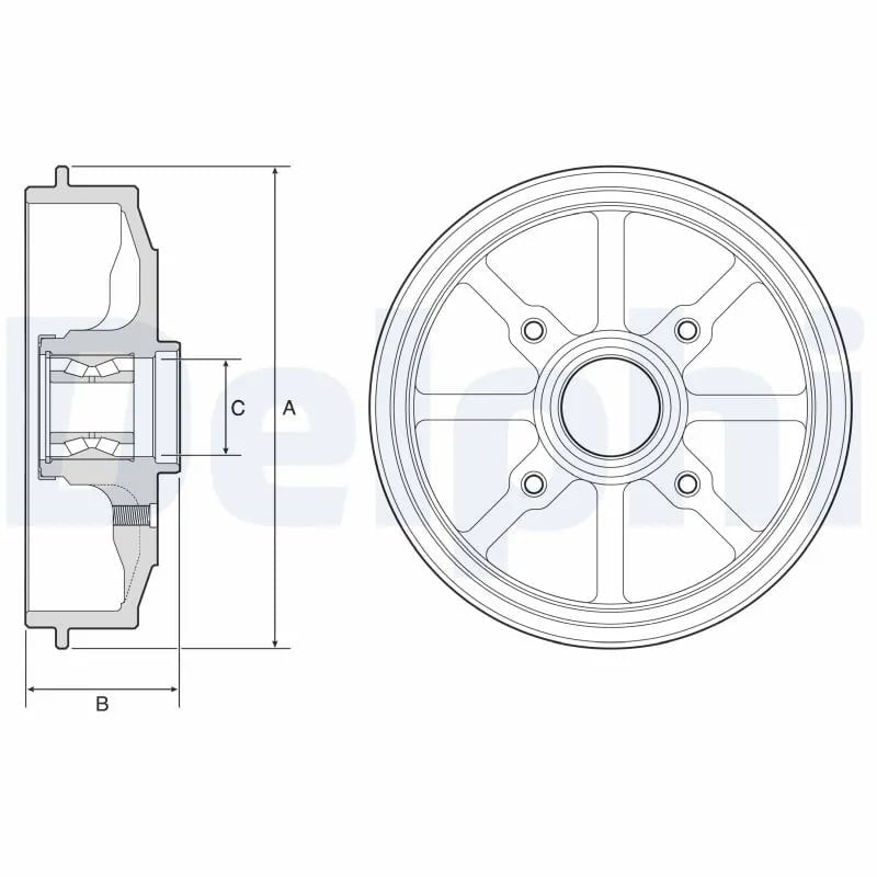 DELPHI BFR484 Fren Kampanası 424759 uygun fiyat hızlı kargo