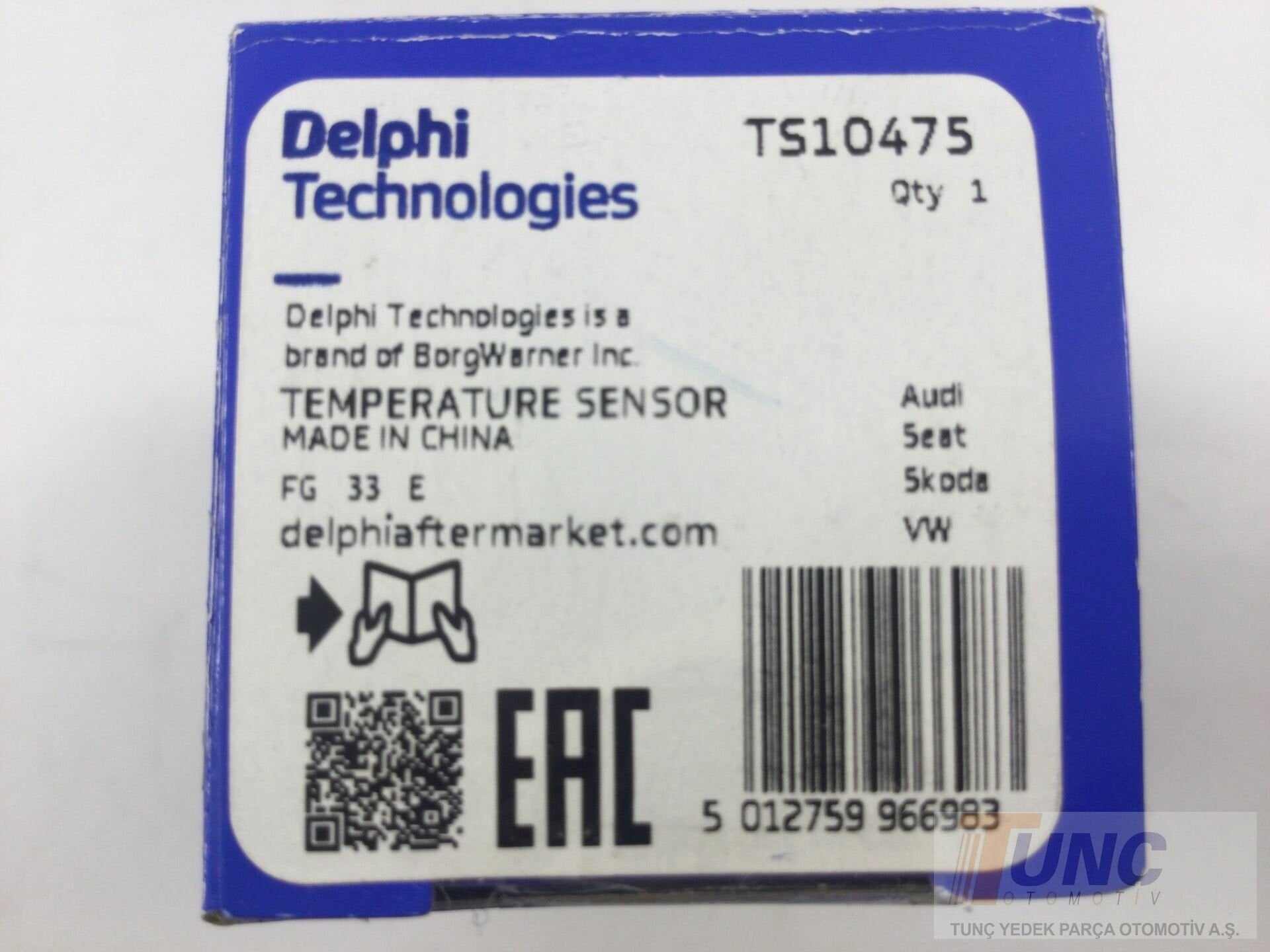 DELPHI TS10475 Hararet Müşürü 6R0919501 uygun fiyat hızlı kargo