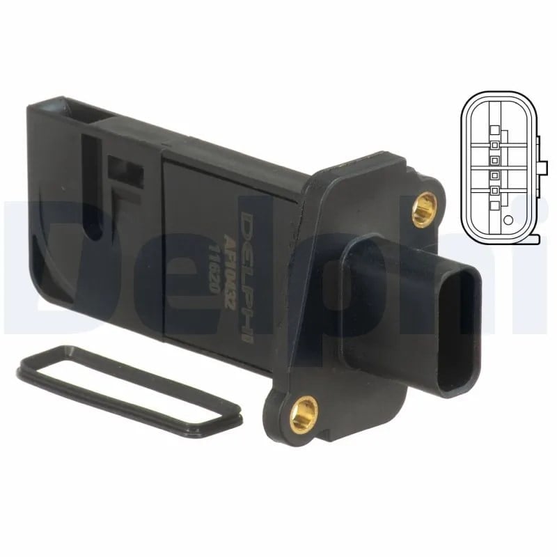 DELPHI AF10432 12B1 Hava Kütle Ölçer Akışmetre 135089 uygun fiyat hızlı kargo