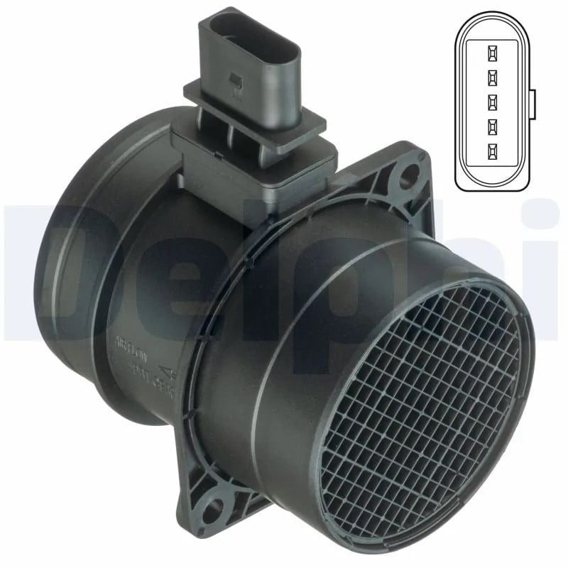 DELPHI AF10407 12B1 Hava Kütle Ölçer Akışmetre 03G906461C uygun fiyat hızlı kargo