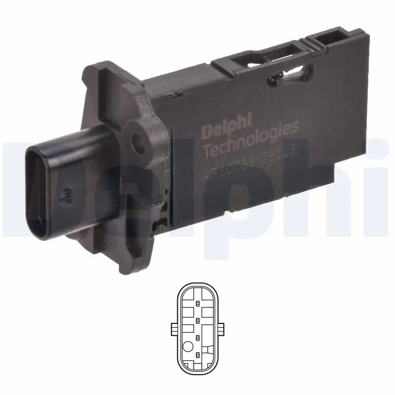 DELPHI AF1073812B1 Hava Kütle Ölçer Akışmetre 13628570107 uygun fiyat hızlı kargo