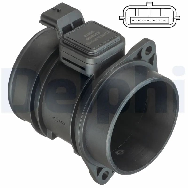 DELPHI AF10405 12B1 Hava Kütle Ölçer Akışmetre 1380067JA0 uygun fiyat hızlı kargo