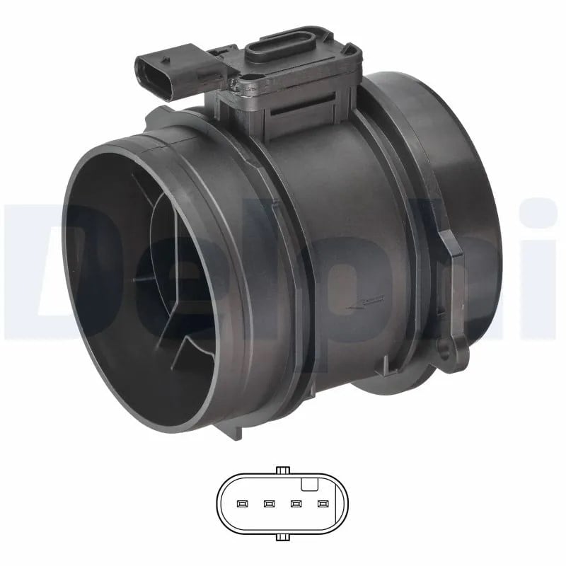 DELPHI AF10771 12B1 Hava Kütle Ölçer Akışmetre 03N906461 uygun fiyat hızlı kargo