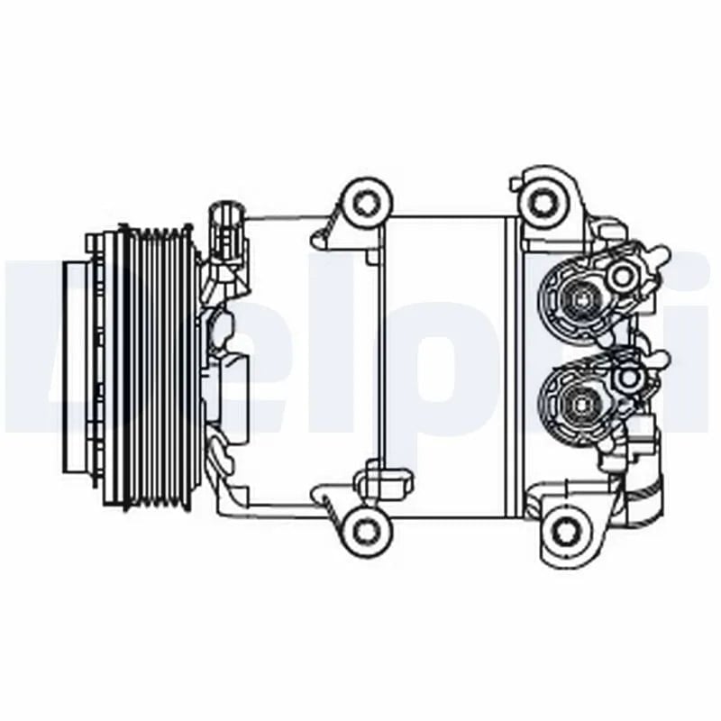 DELPHI CS20466 Klima Kompresörü 1774907 uygun fiyat hızlı kargo