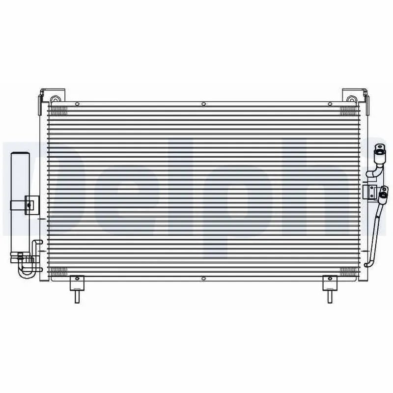 DELPHI TSP0225614 Klima Radyatörü MN124248 uygun fiyat hızlı kargo