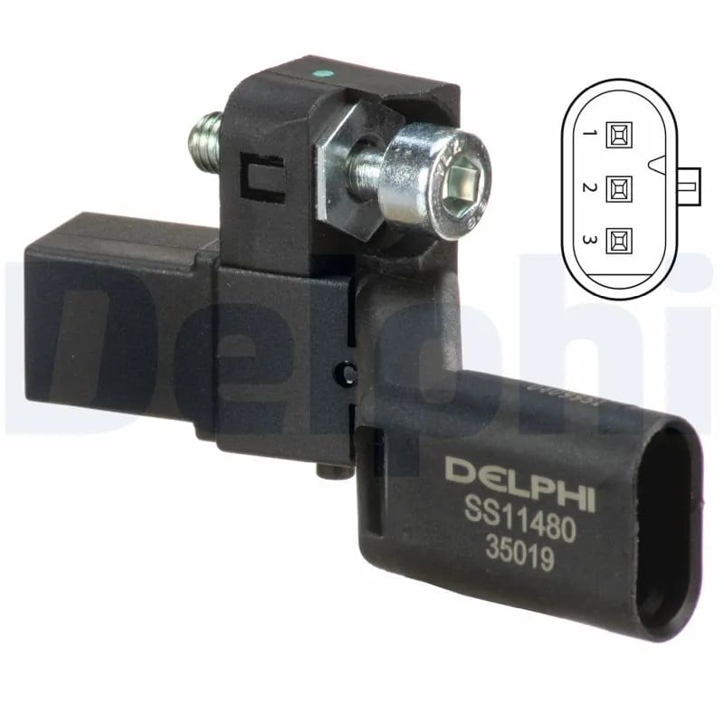 DELPHI SS11480 Krank Devir Sensörü 04L906433A uygun fiyat hızlı kargo