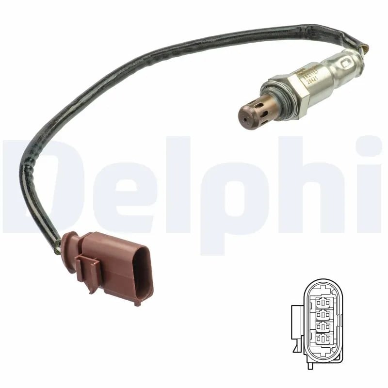 DELPHI ES21187 12B1 Oksijen Sensörü Lambda Sensörü 03C906262T uygun fiyat hızlı kargo