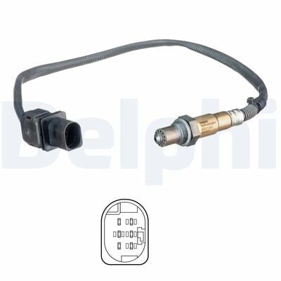 DELPHI ES2108112B1 Oksijen Sensörü Lambda Sensörü 13627793825 uygun fiyat hızlı kargo