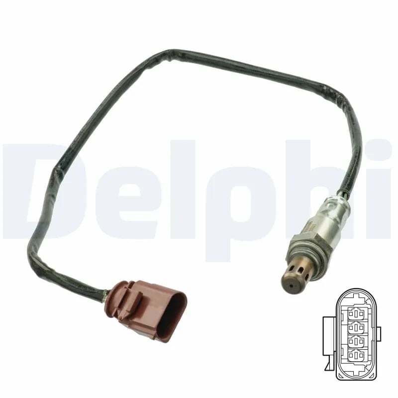 DELPHI ES21090 12B1 Oksijen Sensörü Lambda Sensörü 04E906262AR uygun fiyat hızlı kargo