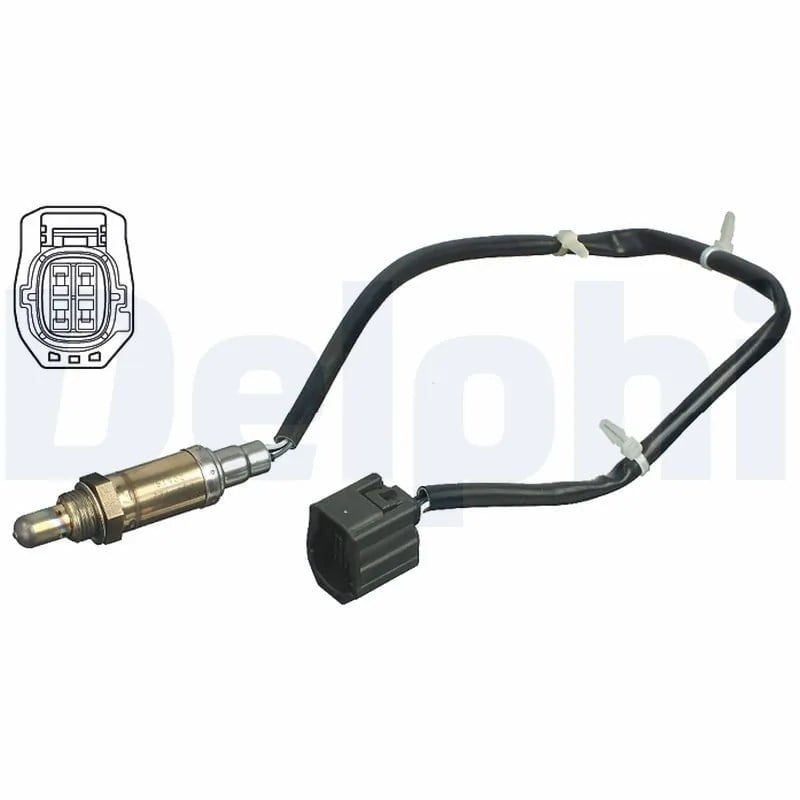 DELPHI ES11122 12B1 Oksijen Sensörü Lambda Sensörü Z601 18861B uygun fiyat hızlı kargo