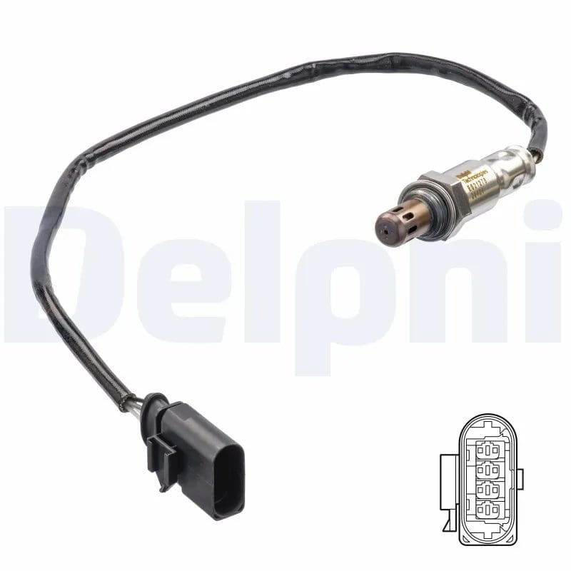 DELPHI ES21278 12B1 Oksijen Sensörü Lambda Sensörü 04E906262DC uygun fiyat hızlı kargo