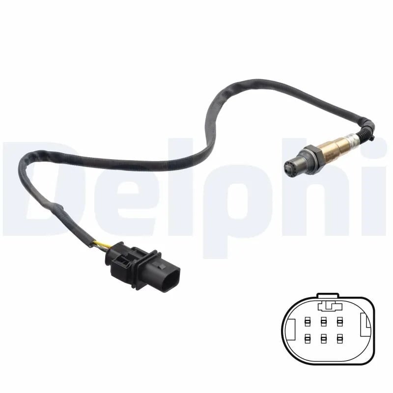 DELPHI ES21322 12B1 Oksijen Sensörü Lambda Sensörü 04L906262L uygun fiyat hızlı kargo