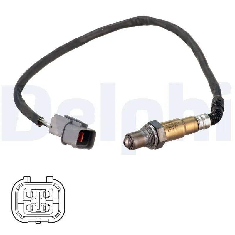 DELPHI ES21189 12B1 Oksijen Sensörü Lambda Sensörü 392102B320 uygun fiyat hızlı kargo