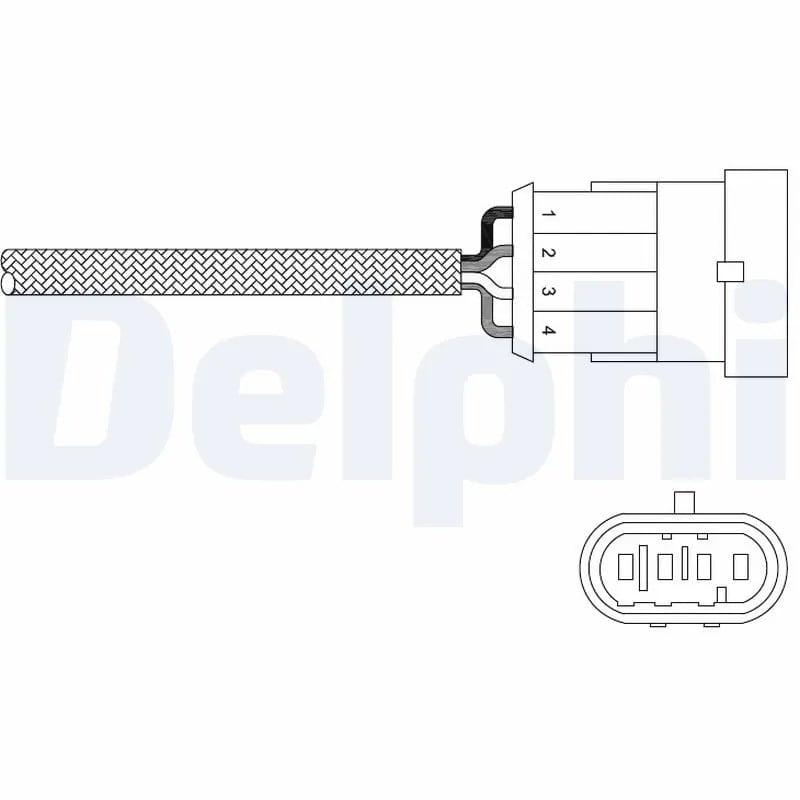 DELPHI ES20302 12B1 Oksijen Sensörü Lambda Sensörü 46418568 uygun fiyat hızlı kargo
