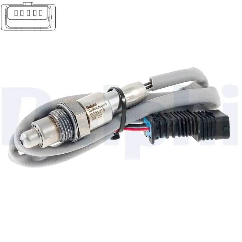 DELPHI ES21375 12B1 Oksijen Sensörü Lambda Sensörü 11788604889 uygun fiyat hızlı kargo