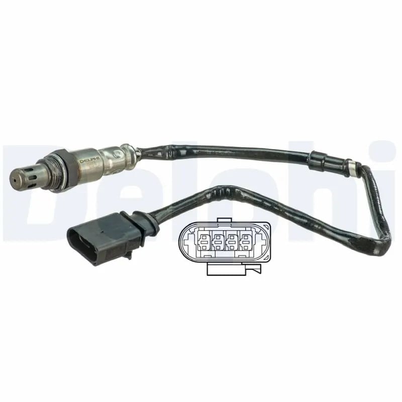 DELPHI ES20678 12B1 Oksijen Sensörü Lambda Sensörü 03C906262AA uygun fiyat hızlı kargo