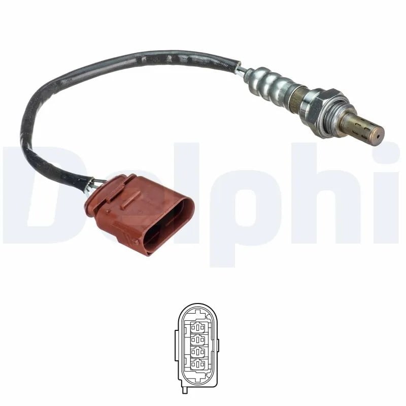 DELPHI ES21186 12B1 Oksijen Sensörü Lambda Sensörü 96419957 uygun fiyat hızlı kargo
