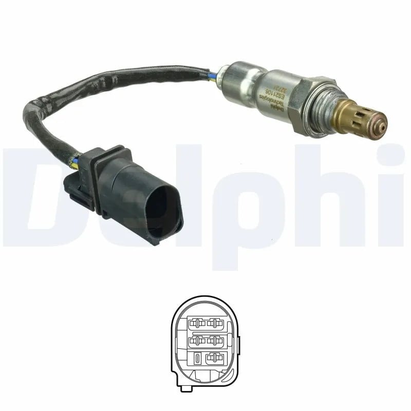 DELPHI ES21106 12B1 Oksijen Sensörü Lambda Sensörü 1618NC uygun fiyat hızlı kargo