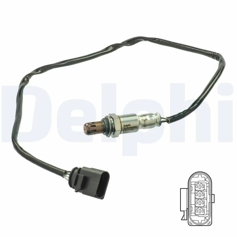 DELPHI ES21148 12B1 Oksijen Sensörü Lambda Sensörü 04E906262AS uygun fiyat hızlı kargo