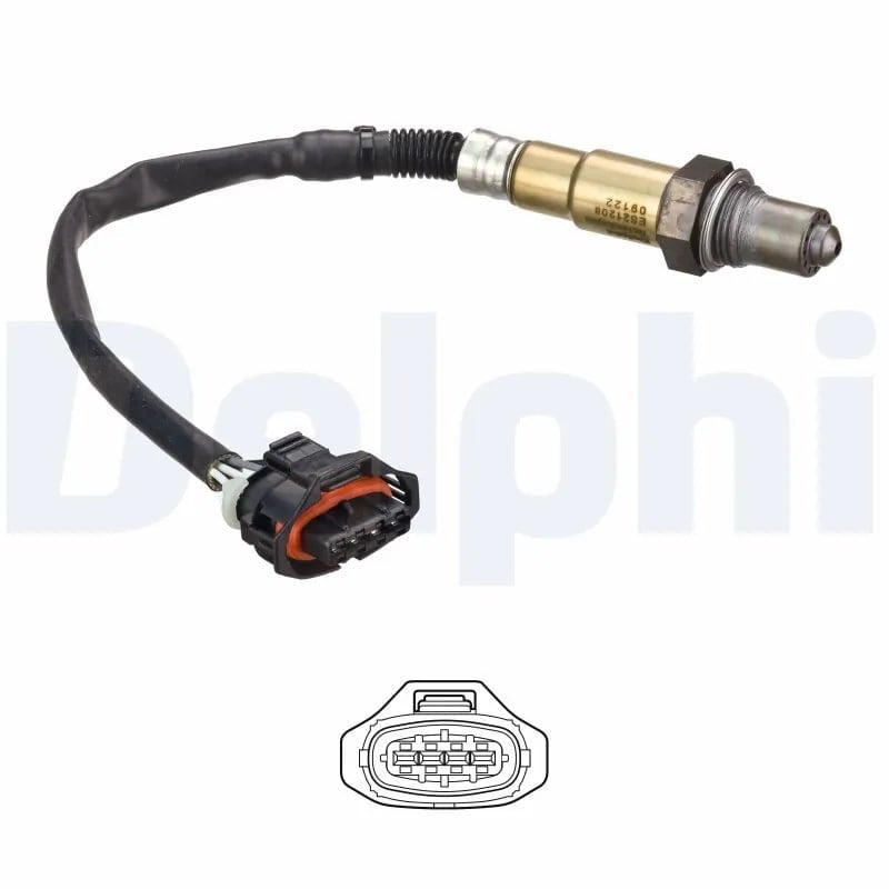 DELPHI ES21208 12B1 Oksijen Sensörü Lambda Sensörü 25198481 uygun fiyat hızlı kargo