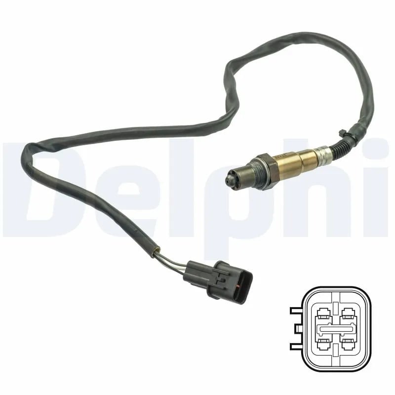 DELPHI ES21157 12B1 Oksijen Sensörü Lambda Sensörü 392102B310 uygun fiyat hızlı kargo