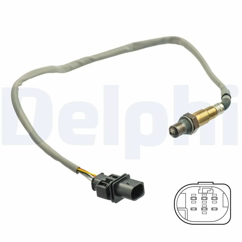 DELPHI ES21065 12B1 Oksijen Sensörü Lambda Sensörü 03L906262Q uygun fiyat hızlı kargo
