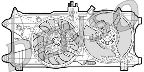 DENSO DER09026 Fan Motoru 46821266 uygun fiyat hızlı kargo