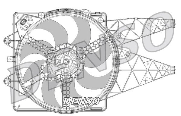 DENSO DER09094 Fan Motoru 51831012 uygun fiyat hızlı kargo