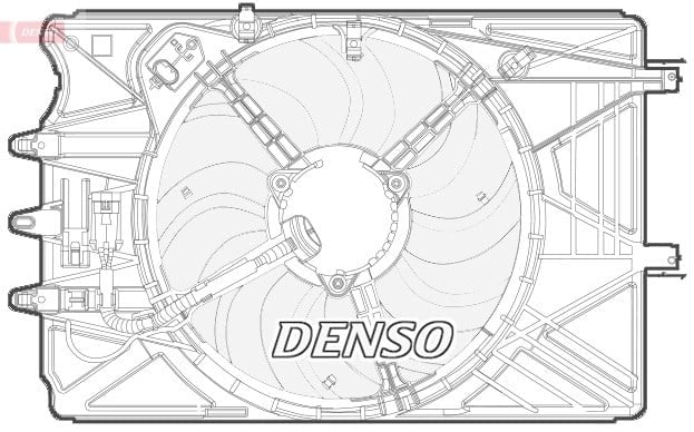 DENSO DER09070 Fan Motoru 51887951 uygun fiyat hızlı kargo