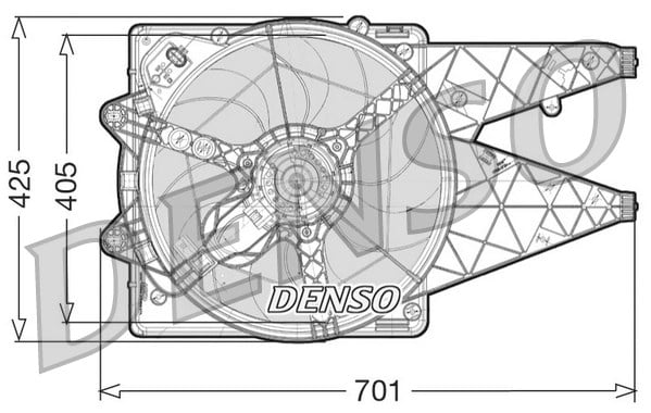 DENSO DER09101 Fan Motoru 51833973 uygun fiyat hızlı kargo