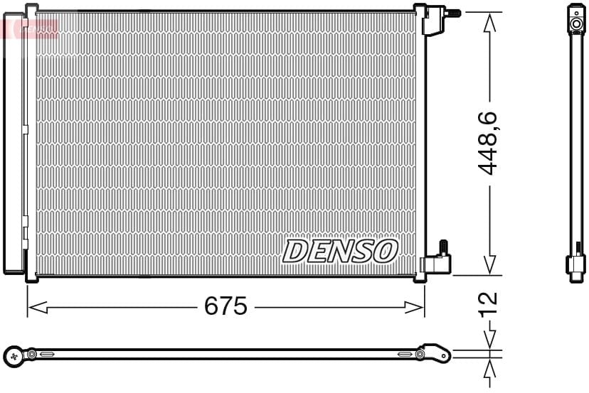 DENSO DCN17060 Klima Radyatörü 0995000454 uygun fiyat hızlı kargo