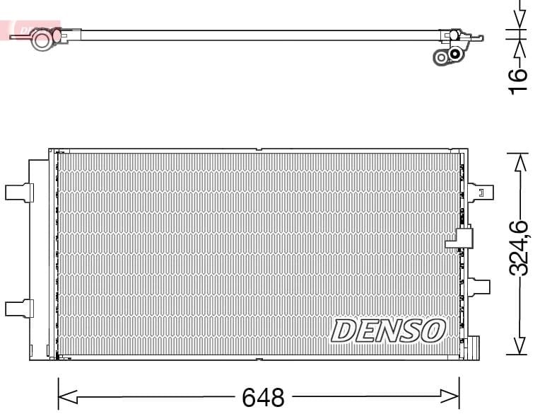 DENSO DCN02044 Klima Radyatörü 4G0260403Q uygun fiyat hızlı kargo