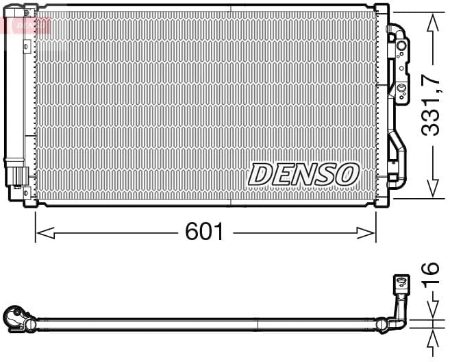 DENSO DCN05033 Klima Radyatörü 64506804722 uygun fiyat hızlı kargo