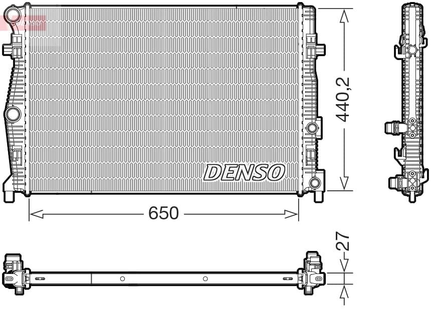 DENSO DRM32061 Su Radyatörü 5WA121251 uygun fiyat hızlı kargo