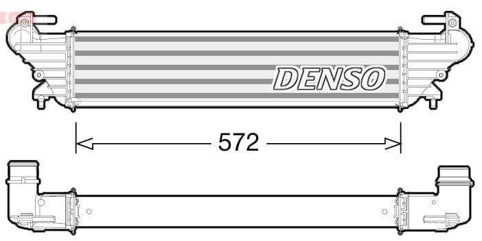 DENSO DIT09114 Turbo Radyatörü 51887954 uygun fiyat hızlı kargo