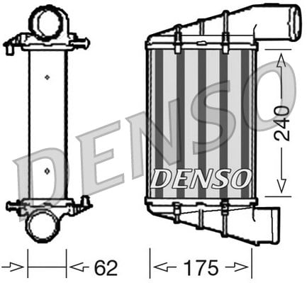 DENSO DIT02001 Turbo Radyatörü 058145805A uygun fiyat hızlı kargo