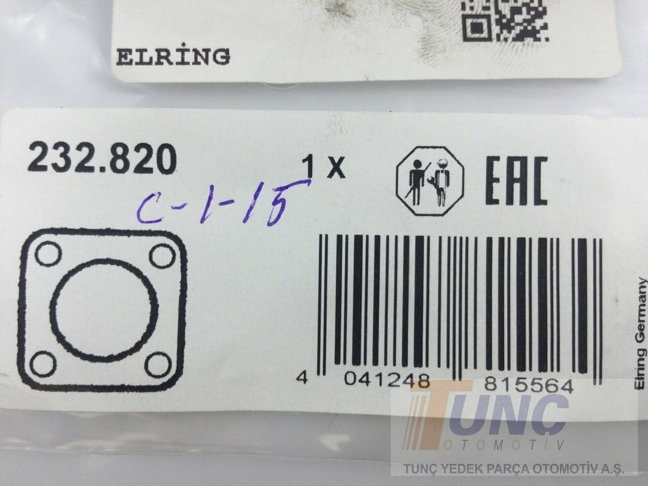 ELRING 232 820 Boğaz Contası 03L145757H uygun fiyat hızlı kargo