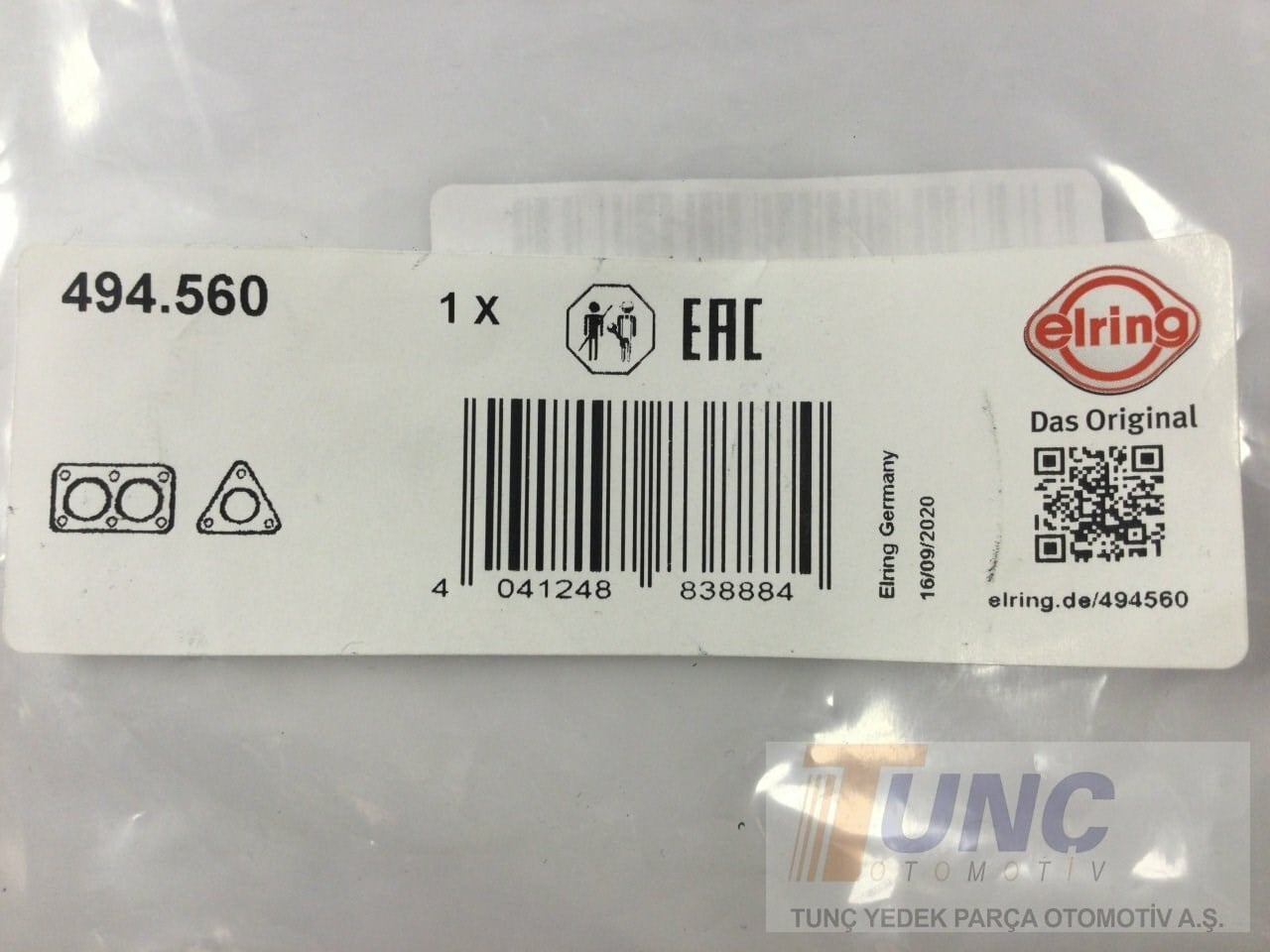 ELRING 494560 Egzoz Contası 1K0253115AE uygun fiyat hızlı kargo