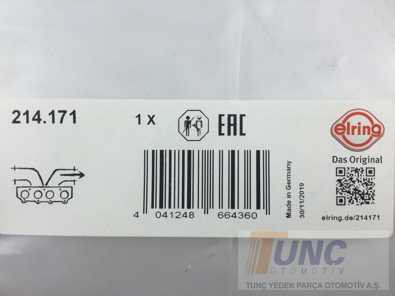 ELRING 214 171 Egzoz Manifold Contası 04B253039F uygun fiyat hızlı kargo