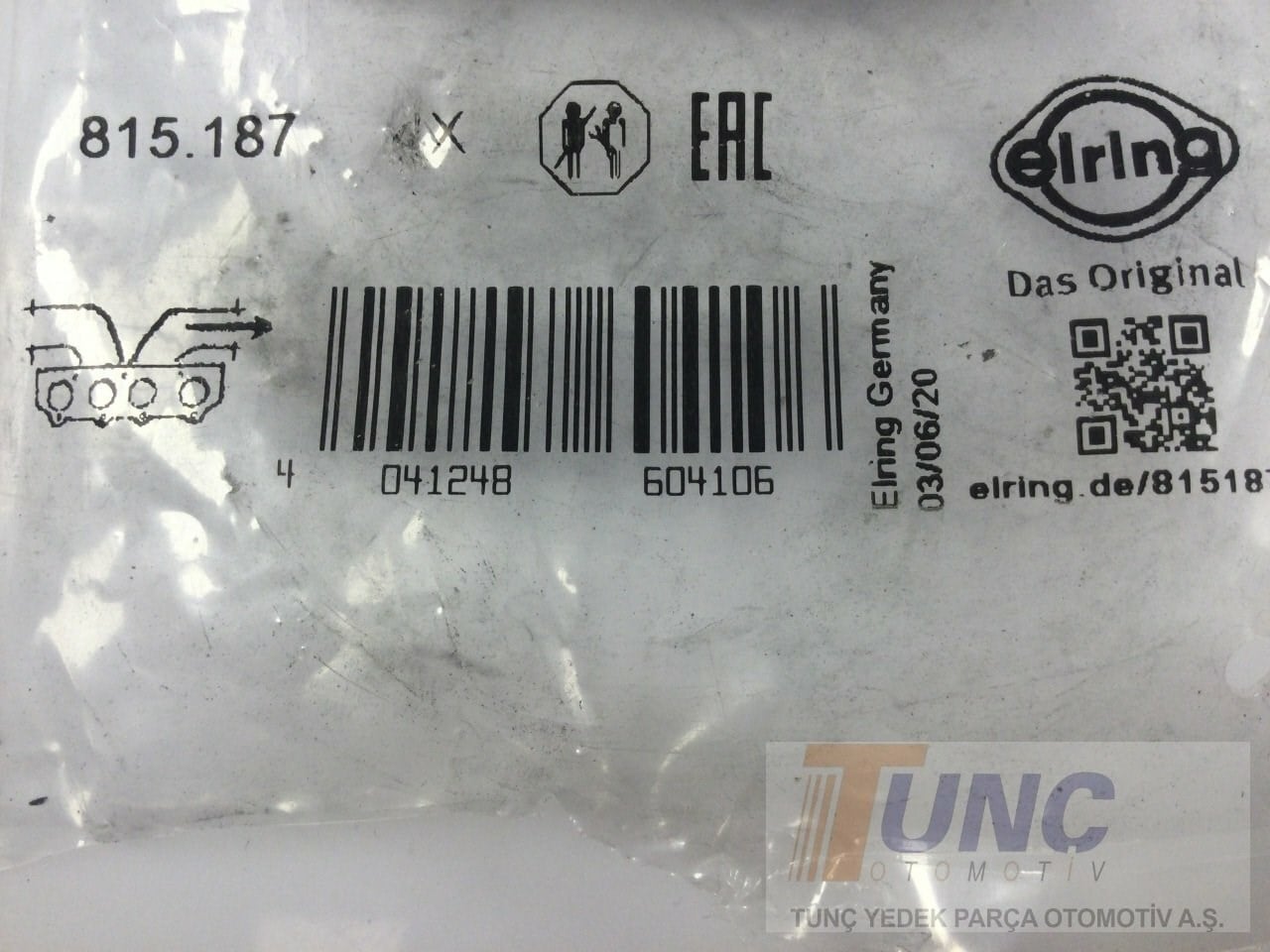 ELRING 815 187 Egzoz Manifold Contası 028129589B uygun fiyat hızlı kargo