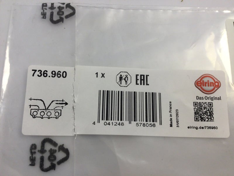 ELRING 736 960 Egzoz Manifold Contası 03P253039 uygun fiyat hızlı kargo