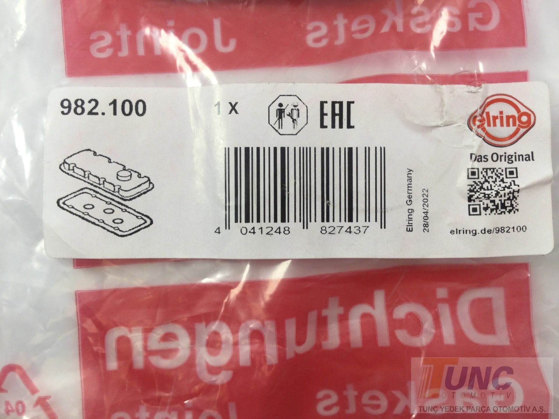 ELRING 982 100 Külbütör Kapak Conta Seti 04L103483 uygun fiyat hızlı kargo
