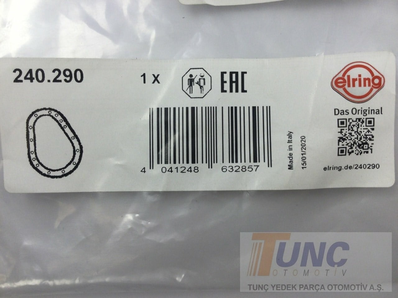 ELRING 240 290 Kumanda Contası 06H103483C uygun fiyat hızlı kargo