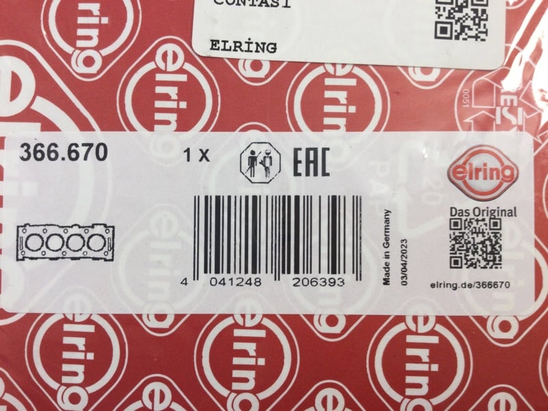 ELRING 366 670 Silindir Kapak Contası 058103383Q uygun fiyat hızlı kargo