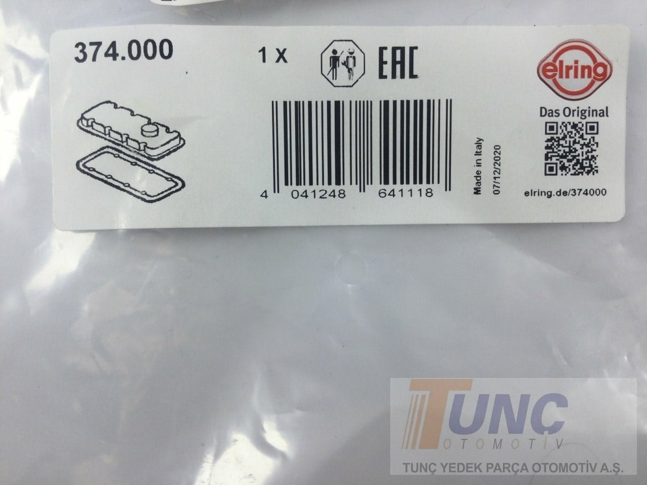 ELRING 374 000 Supap Kapak Contası 04L103483 uygun fiyat hızlı kargo