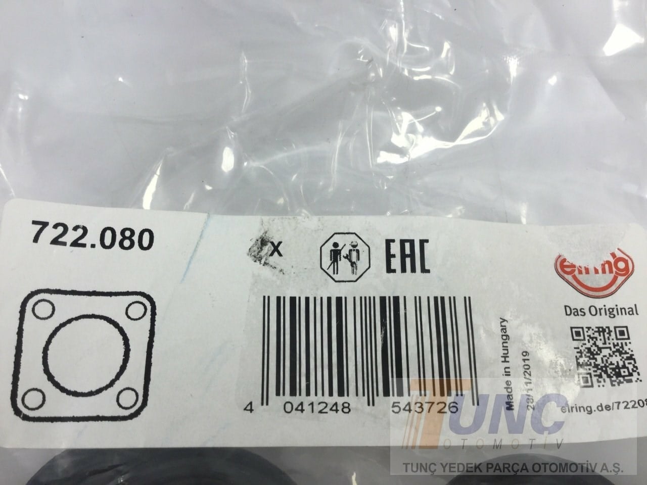 ELRING 722 080 Supap Kapak Contası 03L103070A uygun fiyat hızlı kargo