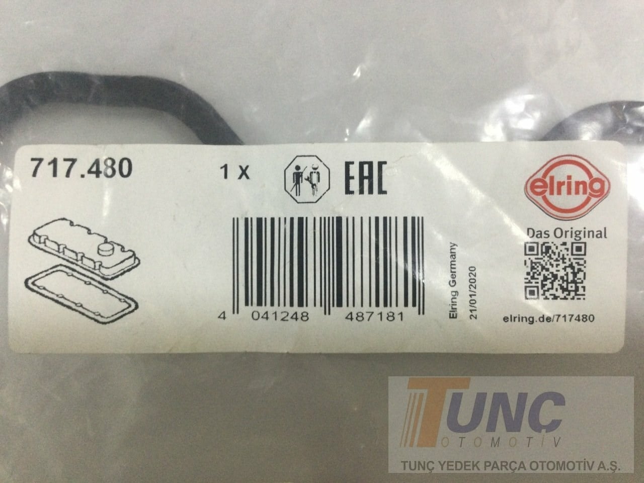 ELRING 717 480 Supap Kapak Contası 074103483P uygun fiyat hızlı kargo